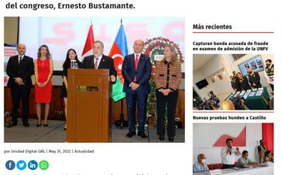 Perunun tanınmış qəzeti Bakıdakı Səfirliyin bərpasına çağırış edib