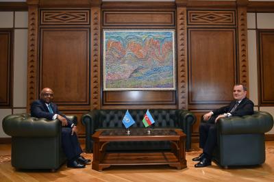 Ceyhun Bayramov BMT Baş Assambelyasının sədri ilə görüşüb