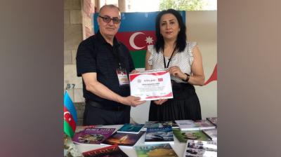 Rəsmiyyə Sabir “Beynəlxalq Dərgilər Sərgi-Yarmarkası”nda iştirak edib