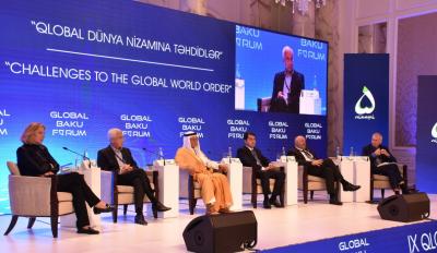 IX Qlobal Bakı Forumunda qlobal təhlükəsizlik və sülh perspektivləri müzakirə olunub