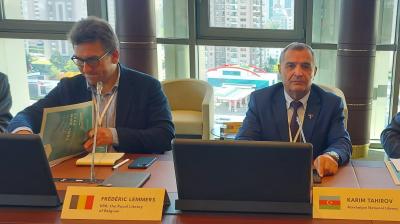 Milli Kitabxananın direktoru  növbəti beynəlxalq tədbirdə