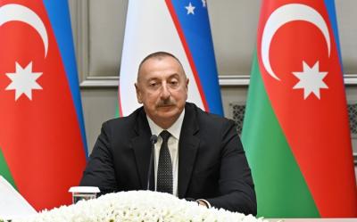 Prezident: "Biz gördük ki, Özbəkistanda Heydər Əliyevin xatirəsi necə sevgi ilə yad edilir"