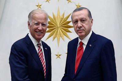 Ərdoğan Baydenlə ABŞ-ın Suriyada terrorçulara verdiyi dəstəyi müzakirə edib