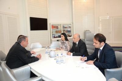 Anar Kərimov Macarıstanın ölkəmizdəki səfirini qəbul edib