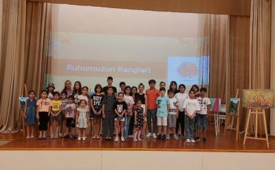 Gənc rəssamın düşüncələri  "Ruhumuzun rəngləri"ndə