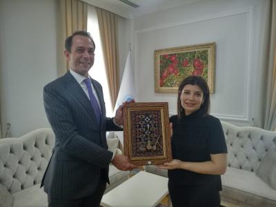 Beynəlxalq Türk Mədəniyyəti və İrsi Fondunda görüş keçirilib