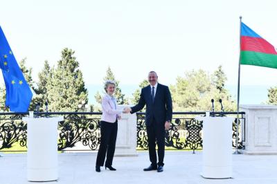 Prezident İlham Əliyev Ursula von der Leyenin səfərinin nəticələrini müsbət qiymətləndirib