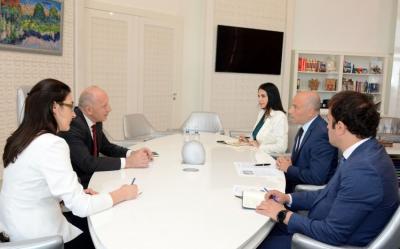 Mədəniyyət naziri Serbiya səfiri ilə görüşüb