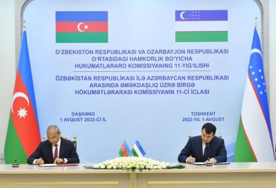 Azərbaycan-Özbəkistan arasında memorandum imzalanıb