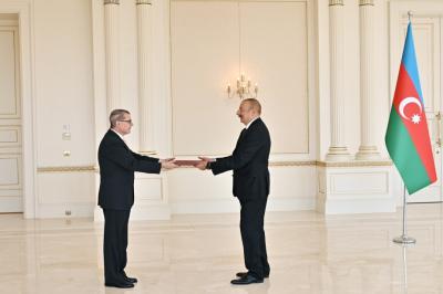 Prezident Avstriyanın yeni səfirinin etimadnaməsini qəbul edib - Yenilənib