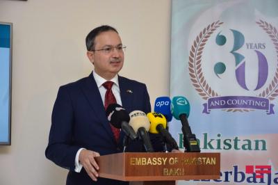 Pakistan səfirliyində Cammu və Kəşmirlə bağlı tədbir keçirilib - Foto