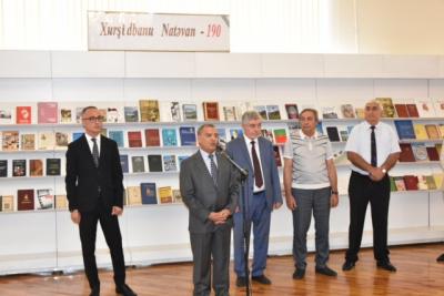 Milli Kitabxanada “Xurşidbanu Natəvan – 190” mövzusunda kitab sərgisi təqdimatı olub