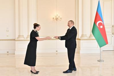 Prezident İlham Əliyev Yeni Zelandiya səfirinin etimadnaməsini qəbul edib - Yenilənib