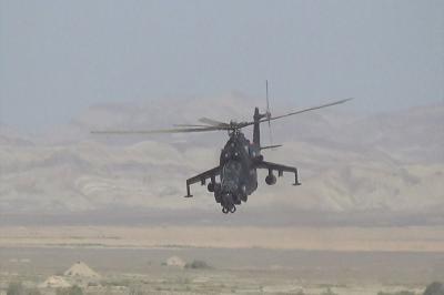 Hərbi Hava Qüvvələrinin helikopter bölmələri ilə təlimlər keçirilib - Video