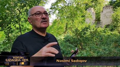 Əbdürrəhim bəy Haqverdiyevin qardaşı nəvəsi Şuşada -  Video