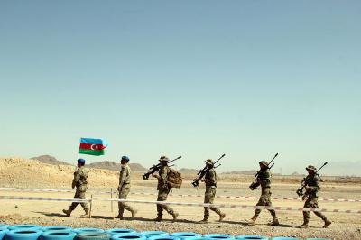 Azərbaycan snayperləri İranda müsabiqədə çalışmaları icra ediblər - Foto