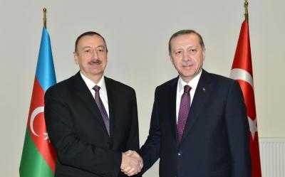 Ərdoğan İlham Əliyevi Laçın şəhərinin Azərbaycanın nəzarətinə keçməsinə görə təbrik edib
