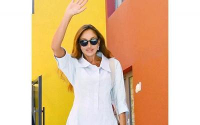 Mehriban Əliyeva ad günü təbriklərinə görə təşəkkür edib