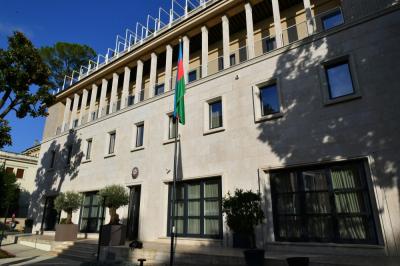 Prezident Azərbaycanın İtaliyadakı səfirliyinin yeni binasının açılışında iştirak edib -  Yenilənib