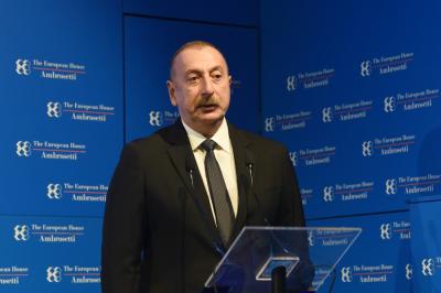 Prezident İlham Əliyev: İonik-Adriatik boru kəməri ilə Azərbaycan qazı üç Balkan ölkəsinə nəql ediləcək
