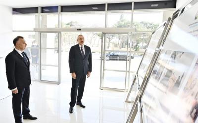 Prezident Respublika Vərəm Xəstəlikləri Sanatoriyasının açılışında iştirak edib