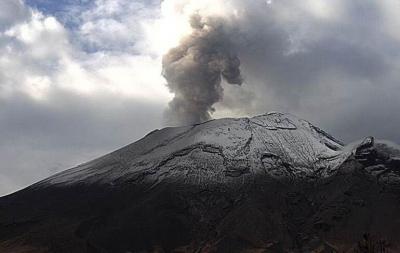 Popokatepetl vulkanı yenidən aktivləşdi -   Son 8 gündə 3 partlayış