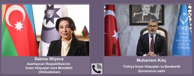 Türkiyənin Ombudsmanı Azərbaycana başsağlığı verib