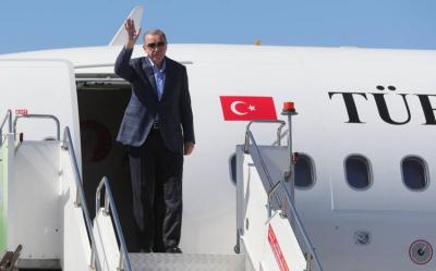 Ərdoğan Putinlə danışıqlar üçün Rusiyaya yola düşüb