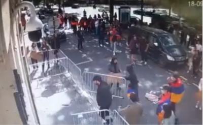 Fransadakı səfirliyimizə qarşı vandalizm aktı