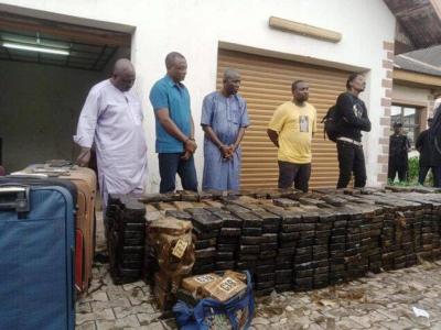 Nigeriyada 1,8 ton kokain ələ keçirilib