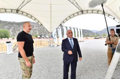 Dövlət başçısı: “Qubadlı-Laçın avtomobil yolunun inşası ilə bağlı göstəriş verilib”