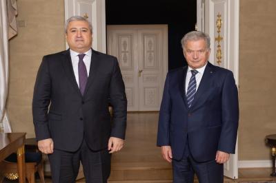 Azərbaycan səfiri etimadnaməsini Finlandiya Prezidentinə təqdim edib