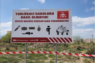 ANAMA Füzulidəki mina partlayışı barədə məlumat yayıb
