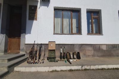 Xocavənddə silah-sursat aşkarlanıb - Foto