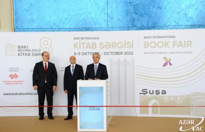 8-ci Bakı Beynəlxalq Kitab Sərgisinin açılışı olub - Yenilənib