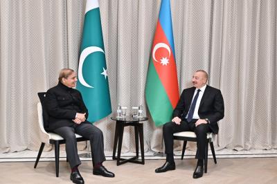 Prezident İlham Əliyev Astanada Pakistanın Baş naziri ilə görüşüb -  YENİLƏNİB
