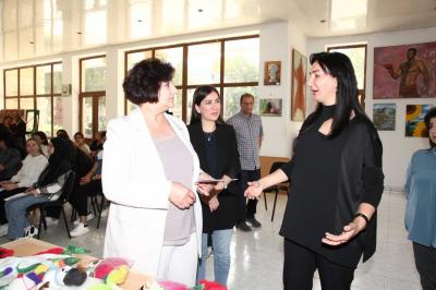 “Regionlarda xalça sənətinin inkişafına dəstək” layihəsi çərçivəsində Bərdə şəhərində tədbir keçirilib
