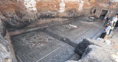 Suriyada 1600 illik tarixi əsər tapılıb