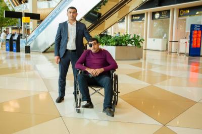 Daha bir qazi müalicə üçün Türkiyəyə göndərilib