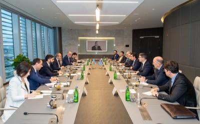 Azərbaycan Yunanıstanla energetika sahəsində əməkdaşlığı müzakirə edib