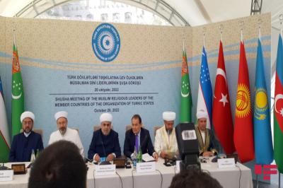 Şuşada TDT dini liderlərinin tədbiri keçirilir, birgə bəyanat imzalanıb