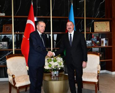 Cəbrayıl şəhərində Türkiyə Prezidentinin rəsmi qarşılanma mərasimi keçirilib -  YENİLƏNİB