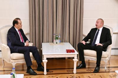 Prezident İlham Əliyev Türk Dövlətləri Təşkilatının Baş katibini qəbul edib -  YENİLƏNİB