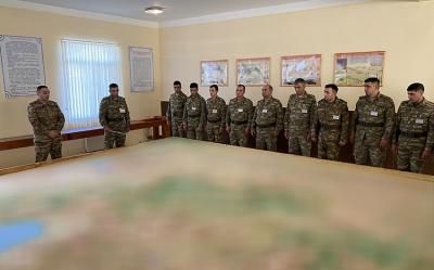 Raket və Artilleriya Qoşunlarında komanda-qərargah təlimi keçirilib - Foto/Video