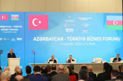 Bakıda Azərbaycan-Türkiyə biznes forumu keçirilib -  YENİLƏNİB