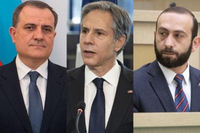 Bu gün Blinkenin iştirakı ilə Azərbaycan və Ermənistan XİN rəhbərləri görüşəcək - Yenilənib