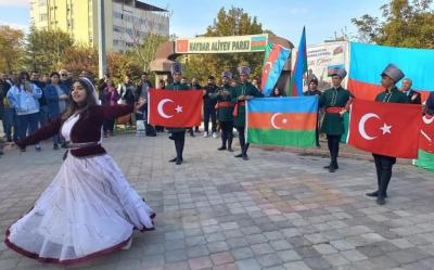 İğdırda Zəfər Günü qeyd edilib - Foto