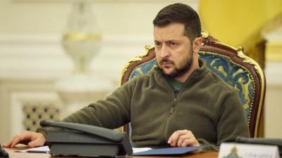 Zelenski: "Donbasda qızğın toqquşmalar davam edir"