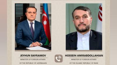 Azərbaycan və İran XİN rəhbərləri münasibətlərdəki son vəziyyəti müzakirə edib