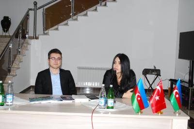 Beyləqanda yazıçı Pərvinlə görüş keçirilib